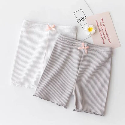 -キッズパンツ アンダーパンツ ショートレギンス 2カラー【mh0005864】 - mamahalo shop - レギンスパンツ -  べビー服 - 子供服 - 男の子 - 女の子