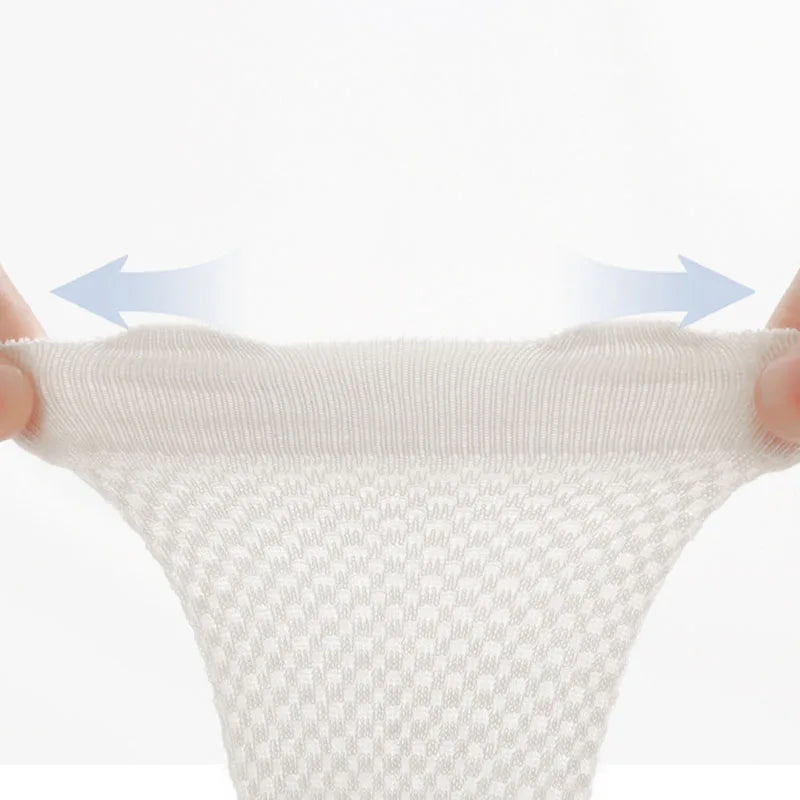 -ベビーソックス 靴下3足セット メッシュハイソックス【mh0004657】 - mamahalo shop - ベビー用靴下・タイツ -  べビー服 - 子供服 - 男の子 - 女の子