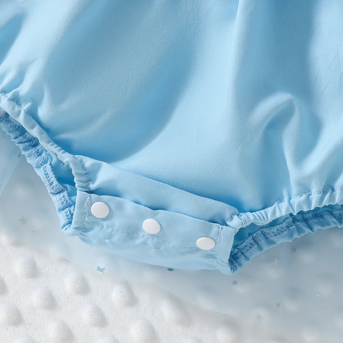 -ベビーロンパース チュチュ チュールスカート スパンコール ベビードレス リボンヘアバンドセット 3カラー - mamahalo shop - ノースリーブロンパース -  べビー服 - 子供服 - 男の子 - 女の子