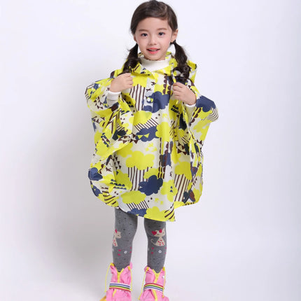 ☺︎ キッズレインコート 雨具 フーディレインポンチョ 防水コート - mamahalo shop - レインコート -  べビー服 - 子供服 - 男の子 - 女の子