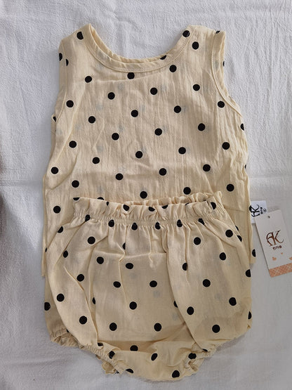 -☺︎ ベビー セットアップ ノースリーブ トップス ブルマ - mamahalo shop - ノースリーブセットアップ -  べビー服 - 子供服 - 男の子 - 女の子