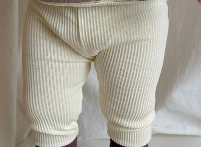 -ベビーキッズトップス 長袖ボーダーTシャツ リブレギンスパンツ - mamahalo shop - 長袖Tシャツ -  べビー服 - 子供服 - 男の子 - 女の子