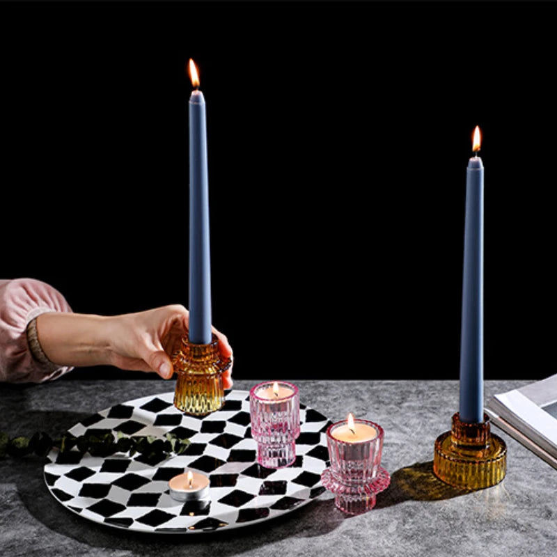 -# キャンドルホルダー 北欧風ティーライトホルダー キャンドルスタンド ロマンチック ホームデコレーション クリスタルガラス【mh0005800】 - mamahalo shop - 燭台 -  べビー服 - 子供服 - 男の子 - 女の子