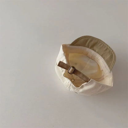 -ベビーキッズ帽子 キャップ 野球帽 レターロゴ刺繍 サマーハット【mh0006326】 - mamahalo shop - ベビー用帽子 -  べビー服 - 子供服 - 男の子 - 女の子