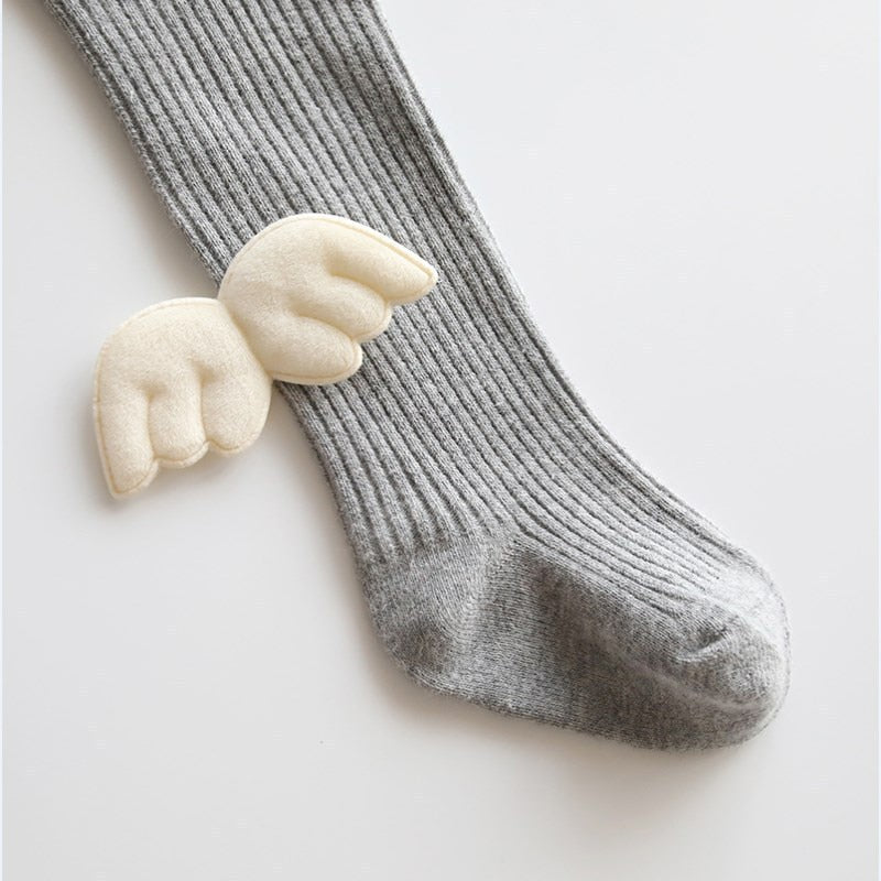 -ベビー キッズ 天使の羽 タイツ 靴下 ガールズ - mamahalo shop - ベビー用靴下・タイツ -  べビー服 - 子供服 - 男の子 - 女の子