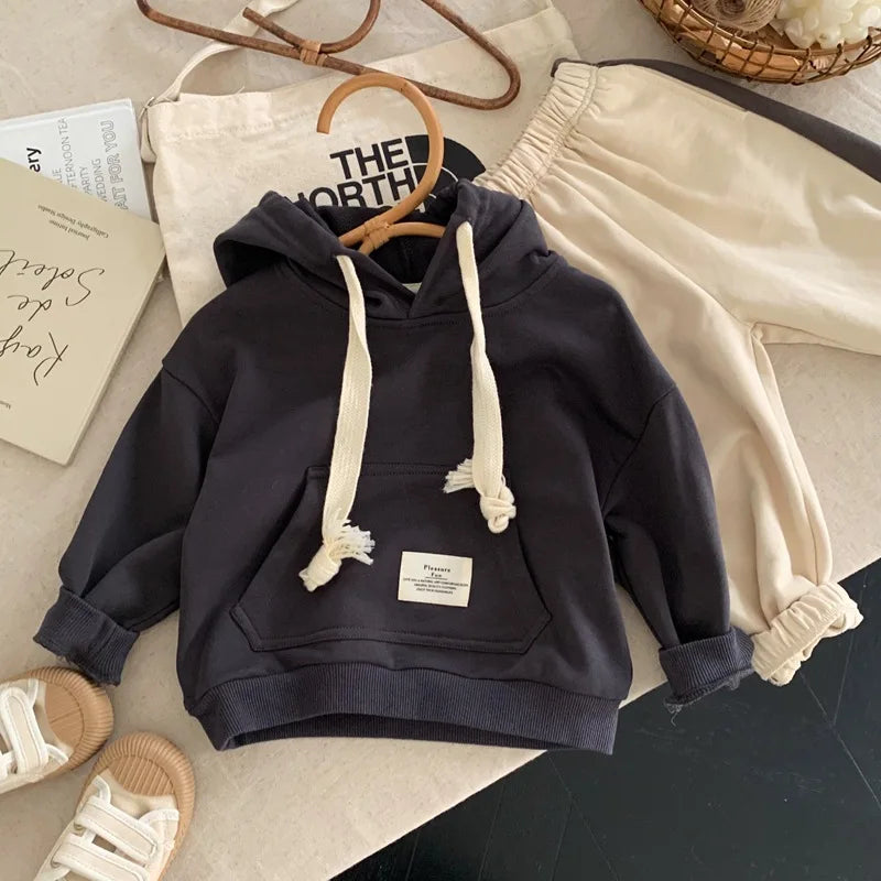 -キッズパーカー 裏フリース スウェットフーディ ポケット 2カラー ボーイズ 男の子 子供服 - mamahalo shop - トレーナー・フーディ -  べビー服 - 子供服 - 男の子 - 女の子