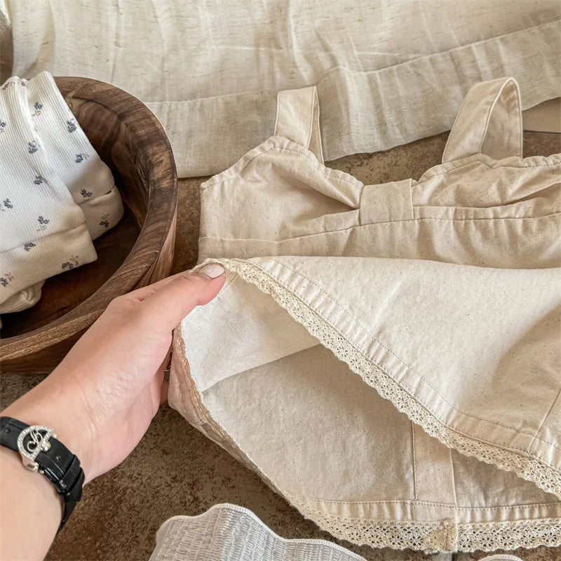 -キッズトップス ノースリーブ リボンブラウス チェック/無地 2カラー - mamahalo shop - タンクトップ・キャミソール・ノースリーブトップス -  べビー服 - 子供服 - 男の子 - 女の子