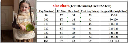 -キッズベスト ファーフリースパッチワーク レース チャイナドレス - mamahalo shop - ベスト -  べビー服 - 子供服 - 男の子 - 女の子