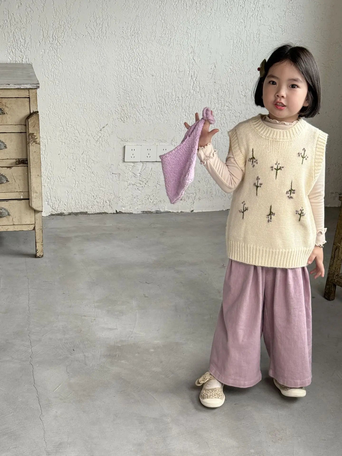 -キッズパンツ シンプルベーシックロングルーズパンツ 4カラー【mh0007155】 - mamahalo shop - ロングパンツ・スウェットパンツ -  べビー服 - 子供服 - 男の子 - 女の子