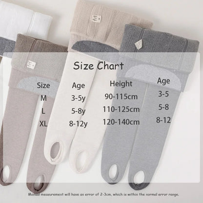 -☺︎ キッズタイツ 裏ボアフリース 防寒トレンカ レギンスパンツ - mamahalo shop - レギンスパンツ -  べビー服 - 子供服 - 男の子 - 女の子