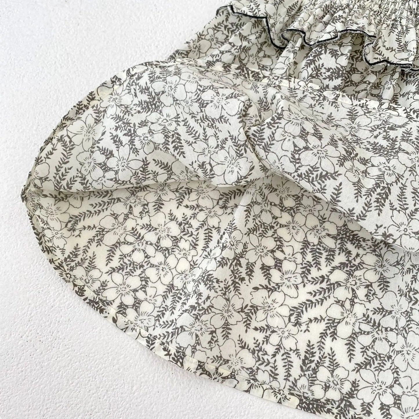 -ベビーキッズワンピース サンドレス サマードレス ノースリーブ フラワー花柄刺繍 リゾート【mh0005103】 - mamahalo shop - ノースリーブワンピース -  べビー服 - 子供服 - 男の子 - 女の子