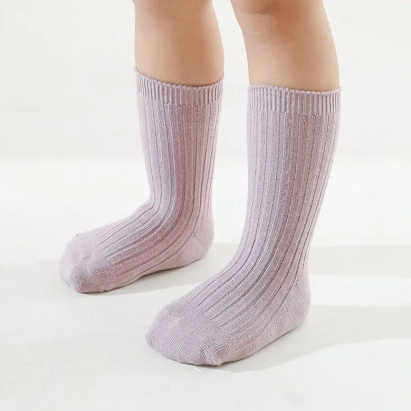 -ベビー キッズ シンプル ソックス 靴下 5足 セット【mh0000159】 - mamahalo shop - ベビー用靴下・タイツ -  べビー服 - 子供服 - 男の子 - 女の子