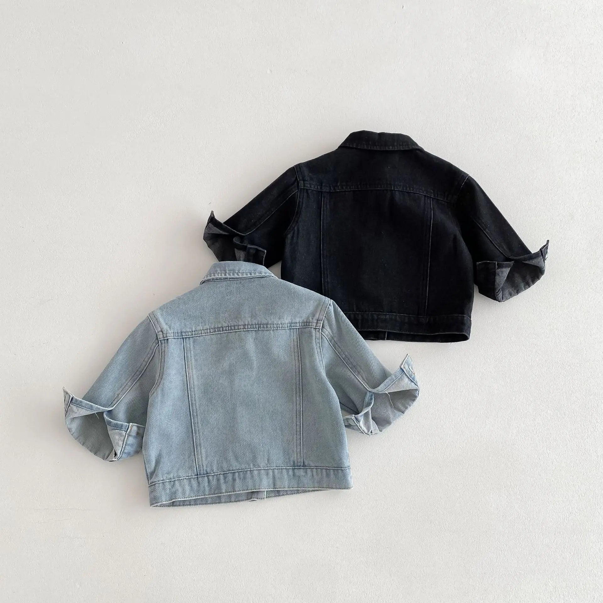 -キッズアウター デニムジャケット タイダイ Gジャン 2カラー【mh0006662】 - mamahalo shop - ショートコート・ジャケット・ジャンパー -  べビー服 - 子供服 - 男の子 - 女の子