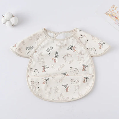 -お食事エプロン ポケットスタイ 離乳食 半袖ビブ 防水エプロン - mamahalo shop - お食事エプロン -  べビー服 - 子供服 - 男の子 - 女の子