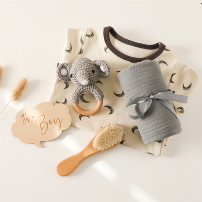 -# ベビー ギフト バースデー 出産祝い ティザー 歯固め ガラガラ ブラシ グルーミングキット タオル ブランケット セット【mh0002631】 - mamahalo shop - ベビー＆キッズ雑貨 -  べビー服 - 子供服 - 男の子 - 女の子