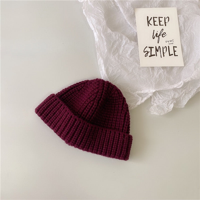 -ベビー キッズ ニット帽 ニットキャップ ワッチキャップ ボーイズ【mh0002401】 - mamahalo shop - ベビー用帽子 -  べビー服 - 子供服 - 男の子 - 女の子