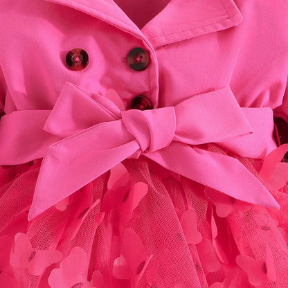 -ベビーアウター ドレスコート ワンピースジャケット チュチュチュールスカート【mh0006456】 - mamahalo shop - ロングコート -  べビー服 - 子供服 - 男の子 - 女の子