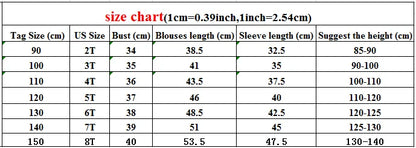 -キッズトップス 長袖ブラウス シャツ レース襟 フラワー花柄刺繍 リボン ホワイト - mamahalo shop - 長袖シャツ・ブラウス -  べビー服 - 子供服 - 男の子 - 女の子