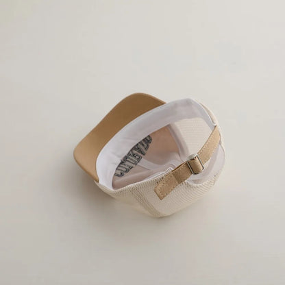 -ベビー帽子 メッシュキャップ 野球帽 レターロゴ刺繍 サマーハット【mh0005594】 - mamahalo shop - ベビー用帽子 -  べビー服 - 子供服 - 男の子 - 女の子