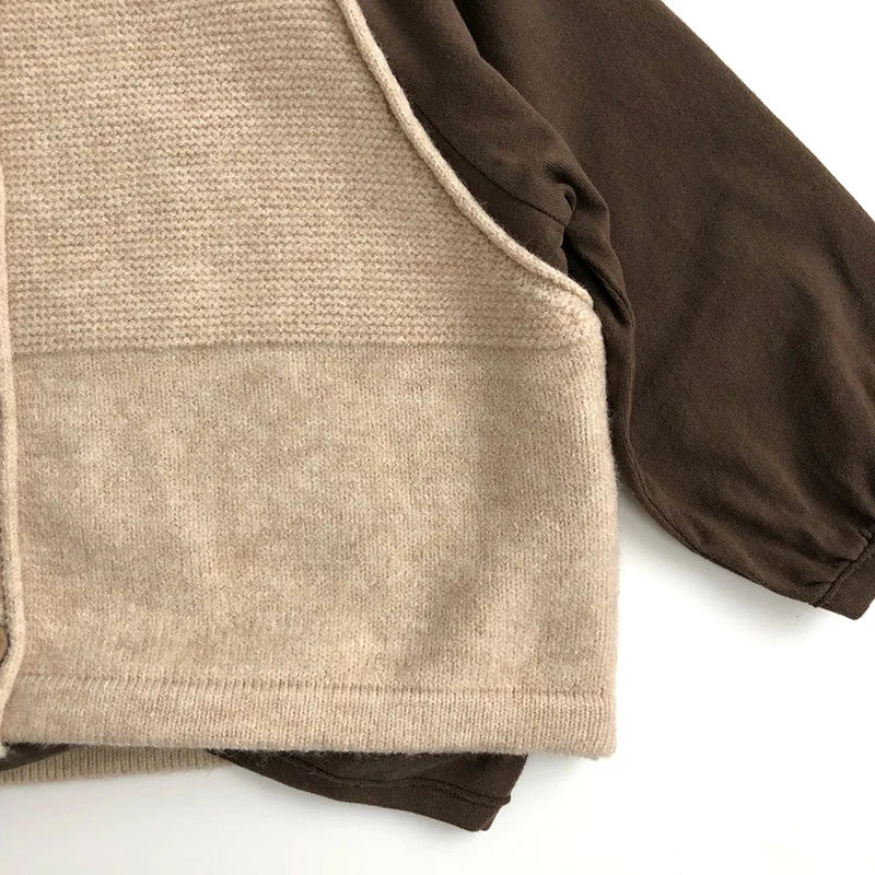 -キッズベスト シンプルベーシックチョッキベスト 2カラー【mh0007005】 - mamahalo shop - ベスト -  べビー服 - 子供服 - 男の子 - 女の子