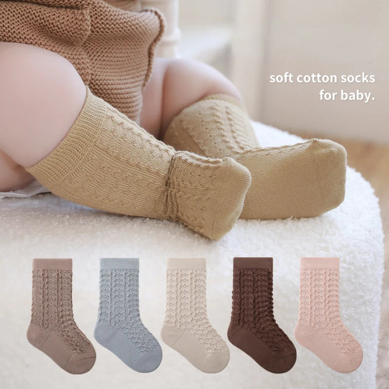 -ベビーキッズソックス 靴下3足セット シンプルベーシック【mh0007177】 - mamahalo shop - ベビー用靴下・タイツ -  べビー服 - 子供服 - 男の子 - 女の子