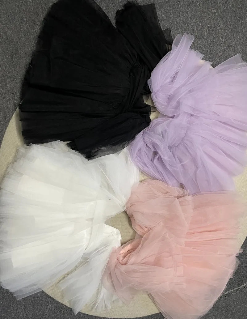 -キッズワンピース チュチュチュール シフォンドレス サマードレス ウェディング パーティドレス 3カラー【mh0005755】 - mamahalo shop - ノースリーブワンピース -  べビー服 - 子供服 - 男の子 - 女の子