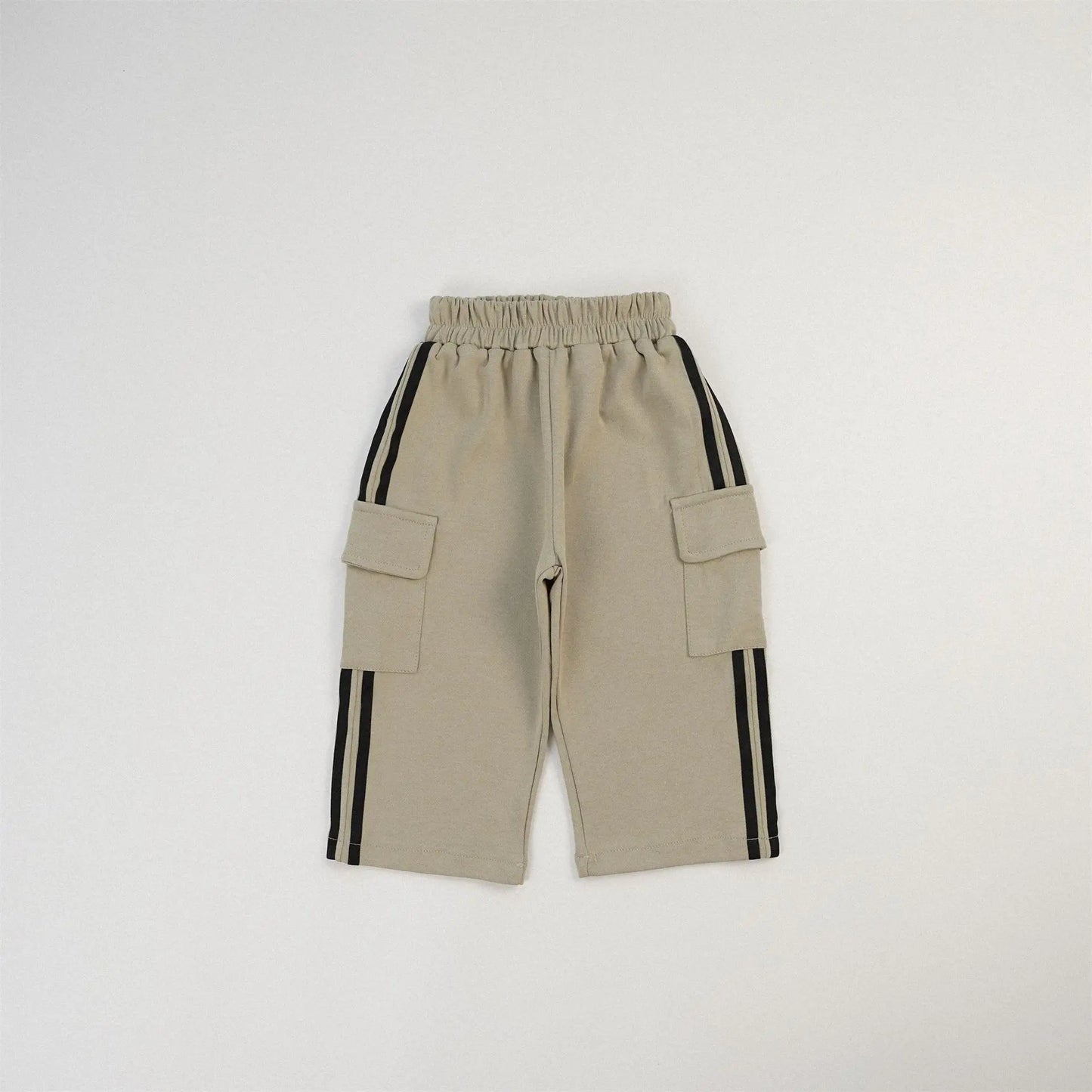 -キッズパンツ サイドラインスウェットカーゴパンツ スポーツパンツ 8カラー - mamahalo shop - ロングパンツ・スウェットパンツ -  べビー服 - 子供服 - 男の子 - 女の子