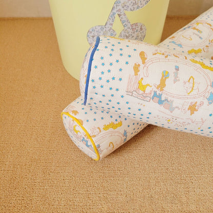 -ロングクッション 抱き枕 ベビーピロー フラワー 花柄 サーカス柄 4種 15x60cm【mh0002802】 - mamahalo shop - ベビー寝具 -  べビー服 - 子供服 - 男の子 - 女の子