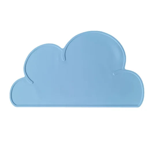 -雲のかたちのシリコン テーブル お食事マットマット ランチョンマット【mh0000011】 - mamahalo shop - ベビーキッズ ランチョンマット -  べビー服 - 子供服 - 男の子 - 女の子