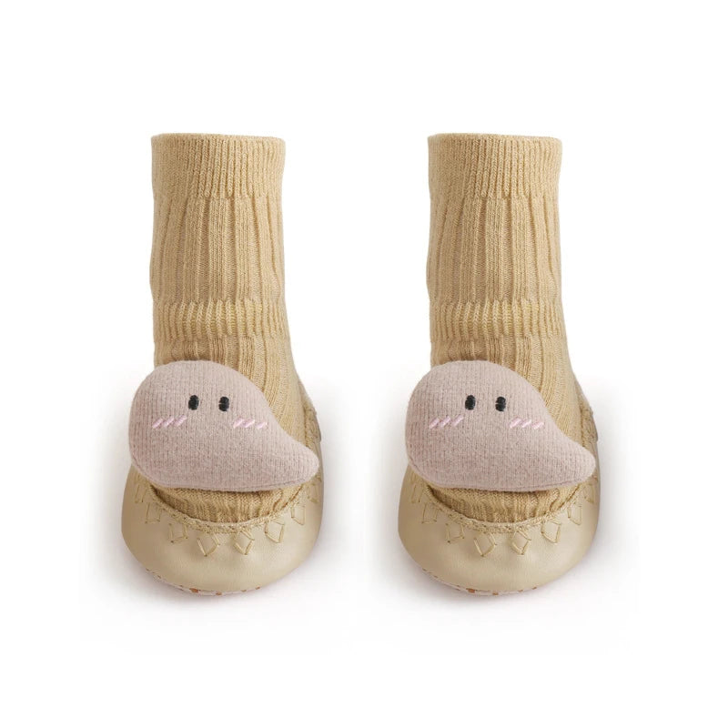 -ベビーソックス ソフト ルームシューズ ファーストシューズ 靴下 室内ばき - mamahalo shop - ベビー用靴下・タイツ -  べビー服 - 子供服 - 男の子 - 女の子