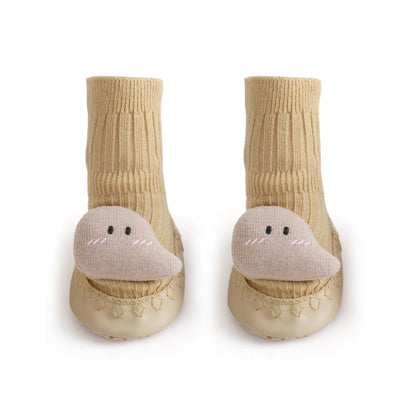 -ベビーソックス ソフト ルームシューズ ファーストシューズ 靴下 室内ばき - mamahalo shop - ベビー用靴下・タイツ -  べビー服 - 子供服 - 男の子 - 女の子
