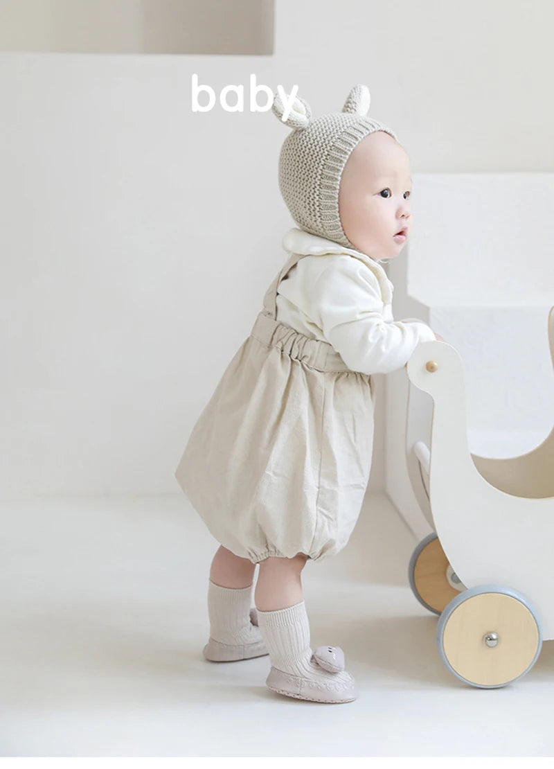 -ベビーソックス ソフト ルームシューズ ファーストシューズ 靴下 室内ばき - mamahalo shop - ベビー用靴下・タイツ -  べビー服 - 子供服 - 男の子 - 女の子