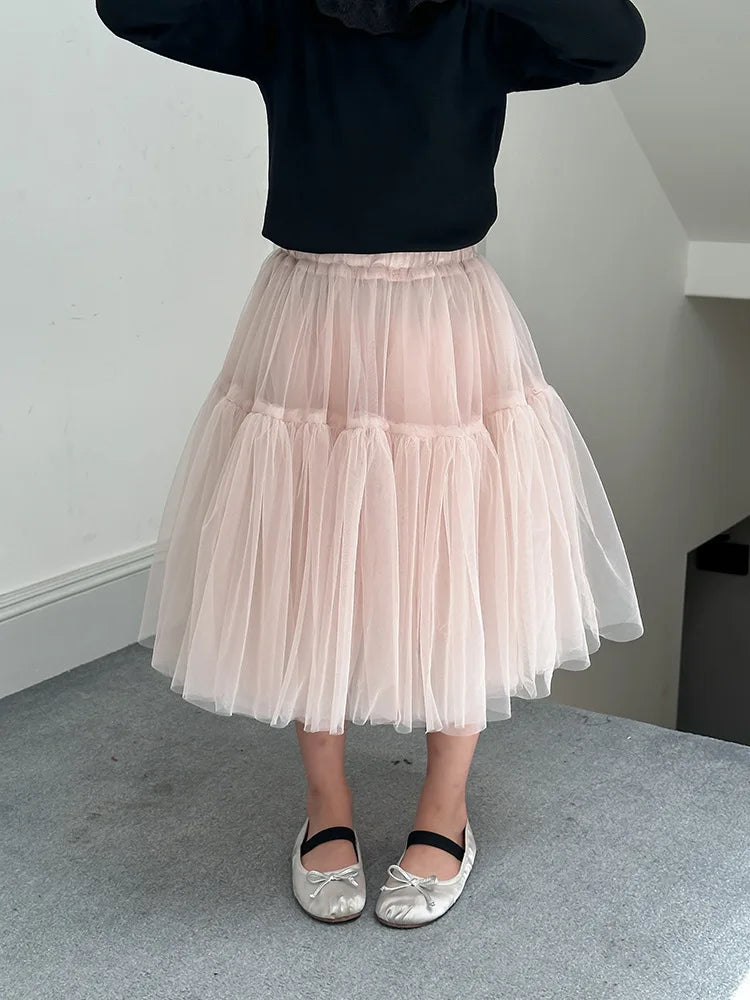 -キッズスカート ボイルチュチュチュールプリンセススカート 4カラー - mamahalo shop - スカート -  べビー服 - 子供服 - 男の子 - 女の子