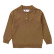 Caramel polo sweater