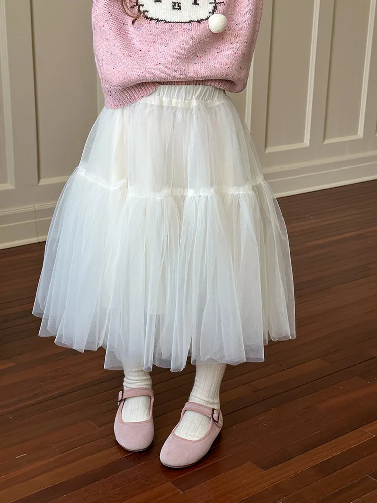 -キッズスカート ボイルチュチュチュールプリンセススカート 4カラー - mamahalo shop - スカート -  べビー服 - 子供服 - 男の子 - 女の子