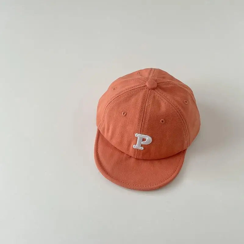 -ベビーキッズ帽子 キャップ 野球帽 ソフトブリム レターロゴワッペン サマーキャップ【mh0006328】 - mamahalo shop - ベビー用帽子 -  べビー服 - 子供服 - 男の子 - 女の子