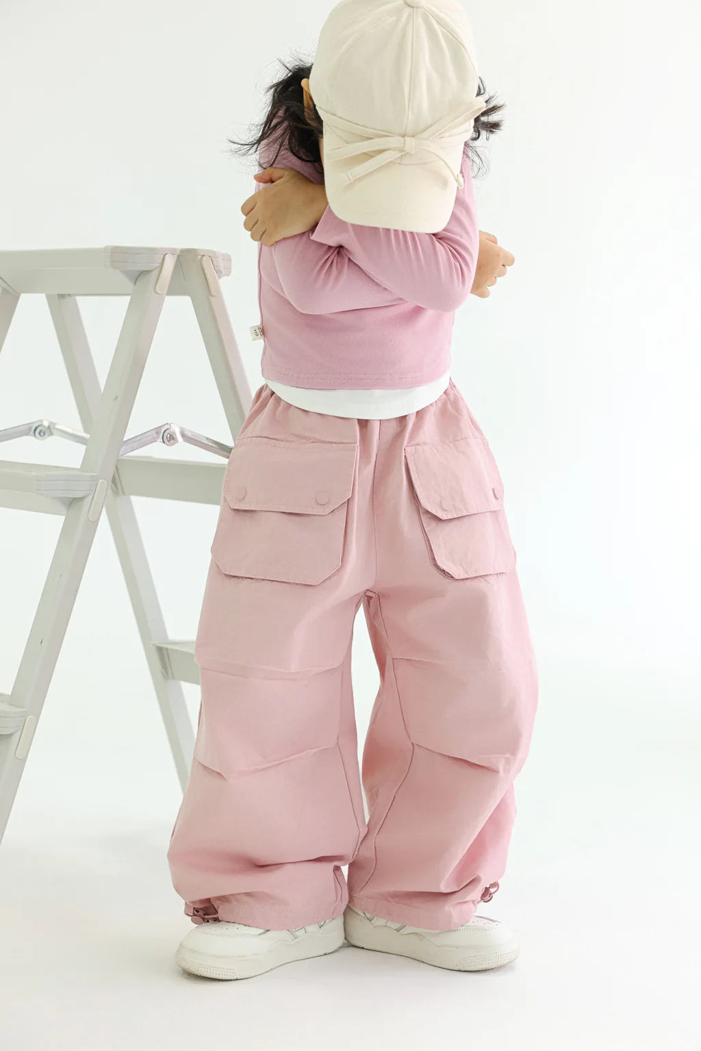 -キッズパンツ ポケットルーズパンツ 2カラー - mamahalo shop - ロングパンツ・スウェットパンツ -  べビー服 - 子供服 - 男の子 - 女の子