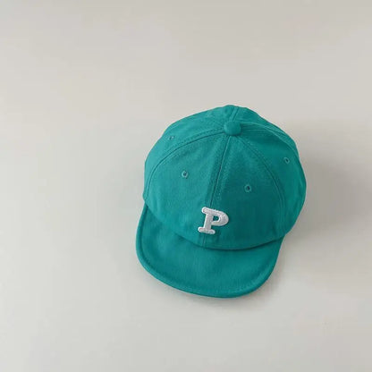 -ベビーキッズ帽子 キャップ 野球帽 ソフトブリム レターロゴワッペン サマーキャップ【mh0006328】 - mamahalo shop - ベビー用帽子 -  べビー服 - 子供服 - 男の子 - 女の子