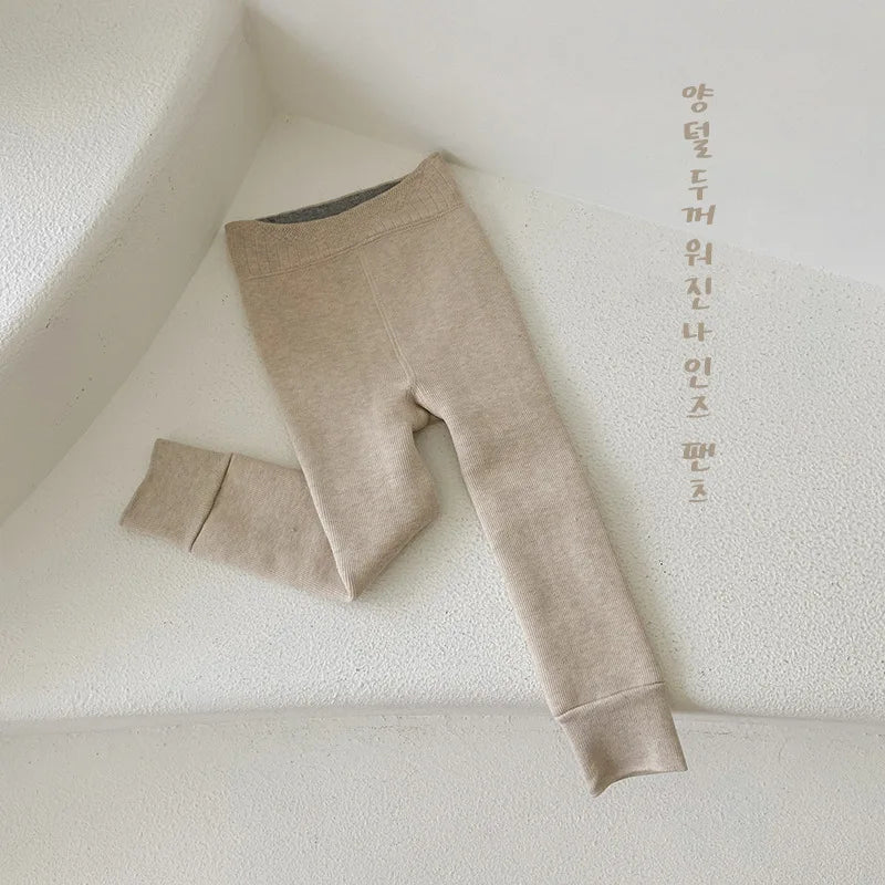 -キッズタイツ トレンカ レギンス 裏起毛 防寒 - mamahalo shop - ベビー用靴下・タイツ -  べビー服 - 子供服 - 男の子 - 女の子