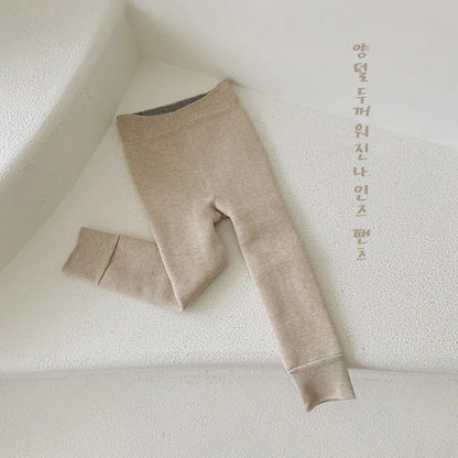 -キッズタイツ トレンカ レギンス 裏起毛 防寒 - mamahalo shop - ベビー用靴下・タイツ -  べビー服 - 子供服 - 男の子 - 女の子
