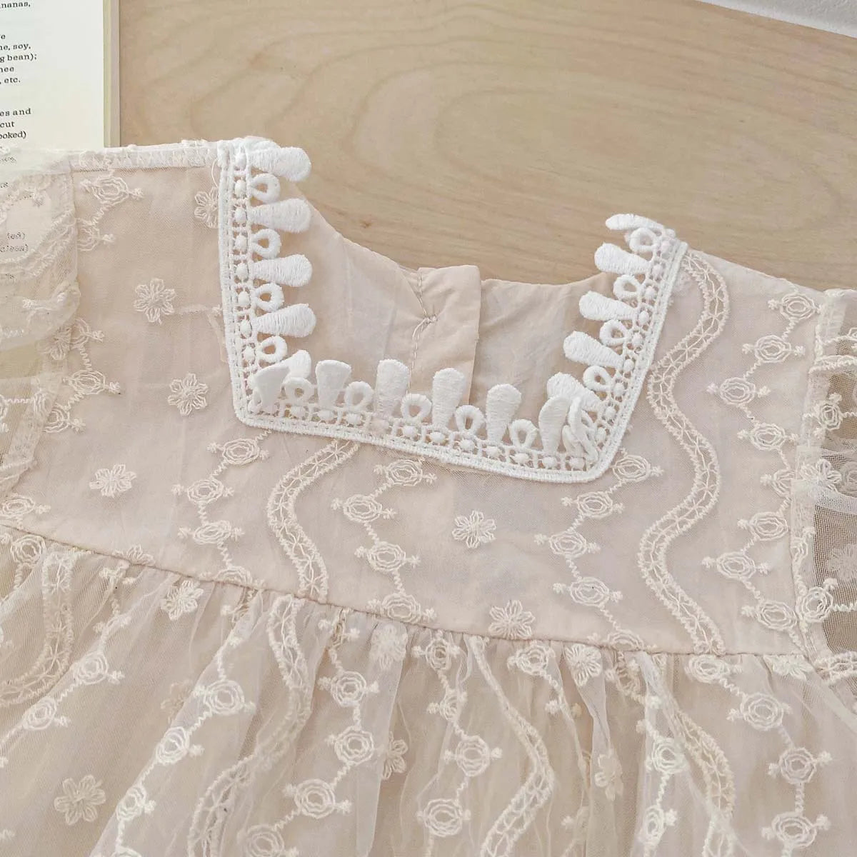 -ベビーロンパース レーススカート 半袖ボディスーツ ドレスロンパース【mh0004479】 - mamahalo shop - 半袖ロンパース -  べビー服 - 子供服 - 男の子 - 女の子