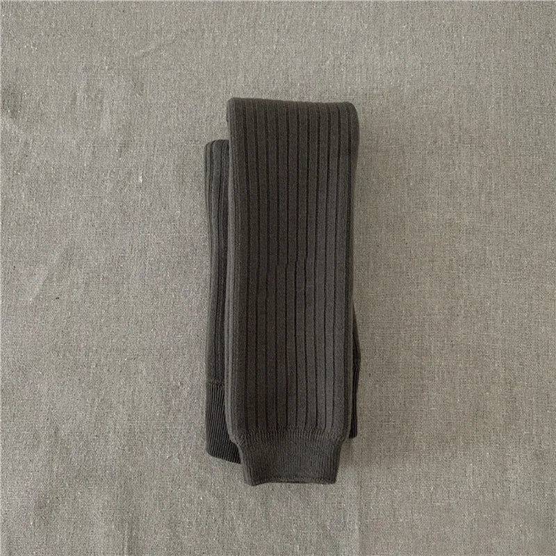 -キッズレギンスパンツ リブニットタイツ レギパン 裏フリース 6カラー - mamahalo shop - ベビー用靴下・タイツ -  べビー服 - 子供服 - 男の子 - 女の子