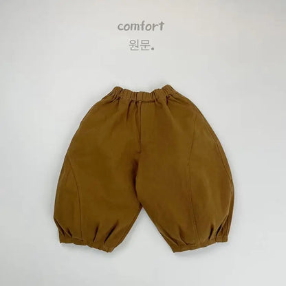 -キッズパンツ ワイドルーズバルーンハーレムパンツ 2カラー【mh0007234】 - mamahalo shop - ロングパンツ・スウェットパンツ -  べビー服 - 子供服 - 男の子 - 女の子