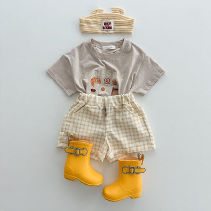 キッズ ストロベリー スイーツ プリント 半袖 Tシャツ トップス ガールズ 6656 - mamahalo shop - 半袖Tシャツ - ベビー服 - 子供服 - 男の子 - 女の子