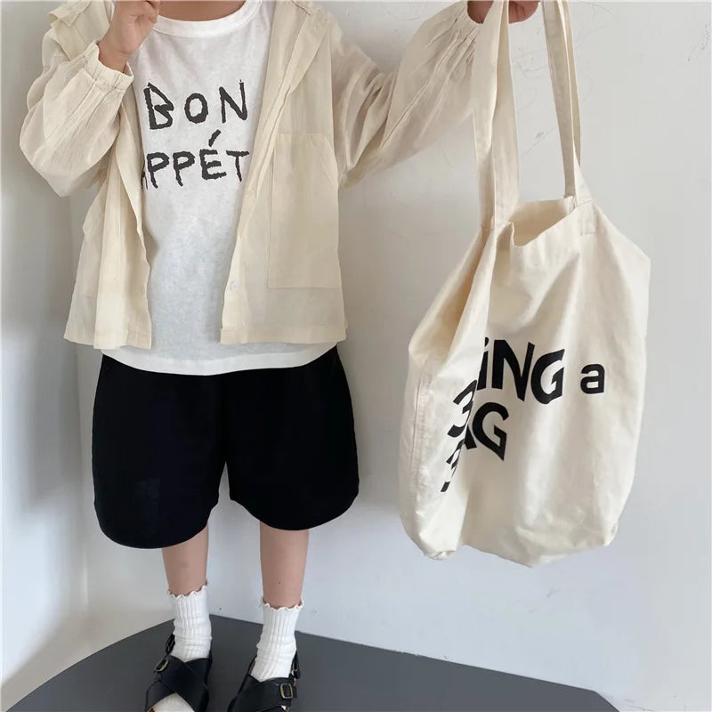 -キッズアウター サマーフーディジャケット カーディガン 日除け 冷房対策 バックロゴプリント 3カラー - mamahalo shop - ショートコート・ジャケット・ジャンパー -  べビー服 - 子供服 - 男の子 - 女の子