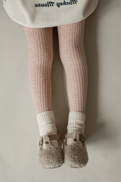 -キッズ 裏フリース レギンスパンツ 暖パン - mamahalo shop - レギンスパンツ -  べビー服 - 子供服 - 男の子 - 女の子