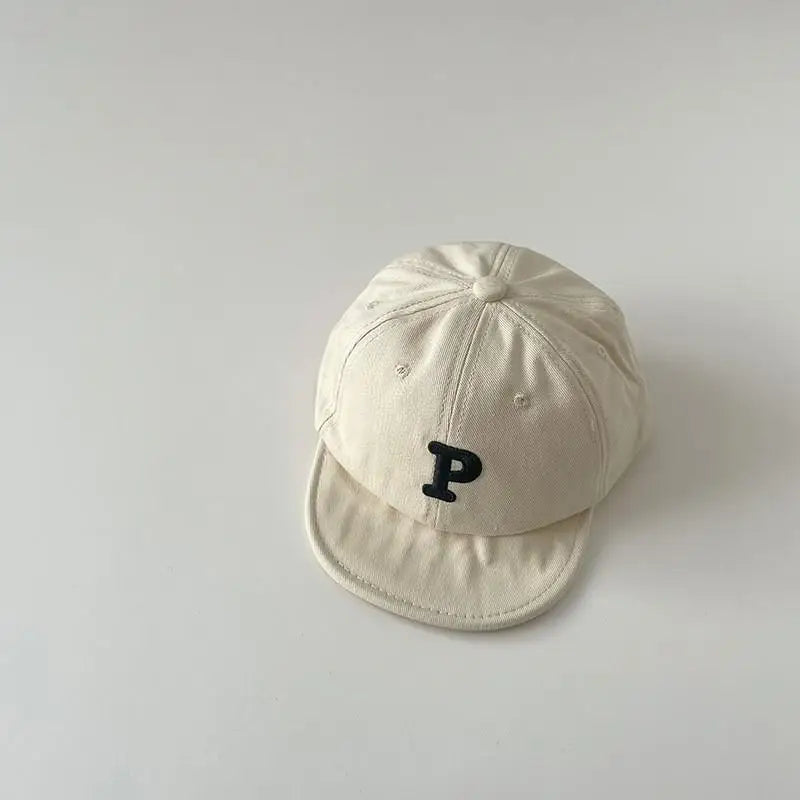 -ベビーキッズ帽子 キャップ 野球帽 ソフトブリム レターロゴワッペン サマーキャップ【mh0006328】 - mamahalo shop - ベビー用帽子 -  べビー服 - 子供服 - 男の子 - 女の子