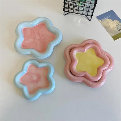 -セラミック 皿 スナック ジュエリー 収納 トレイ トレー プレート オーガナイザー【mh0001813】 - mamahalo shop - テーブルウェア・食器 -  べビー服 - 子供服 - 男の子 - 女の子