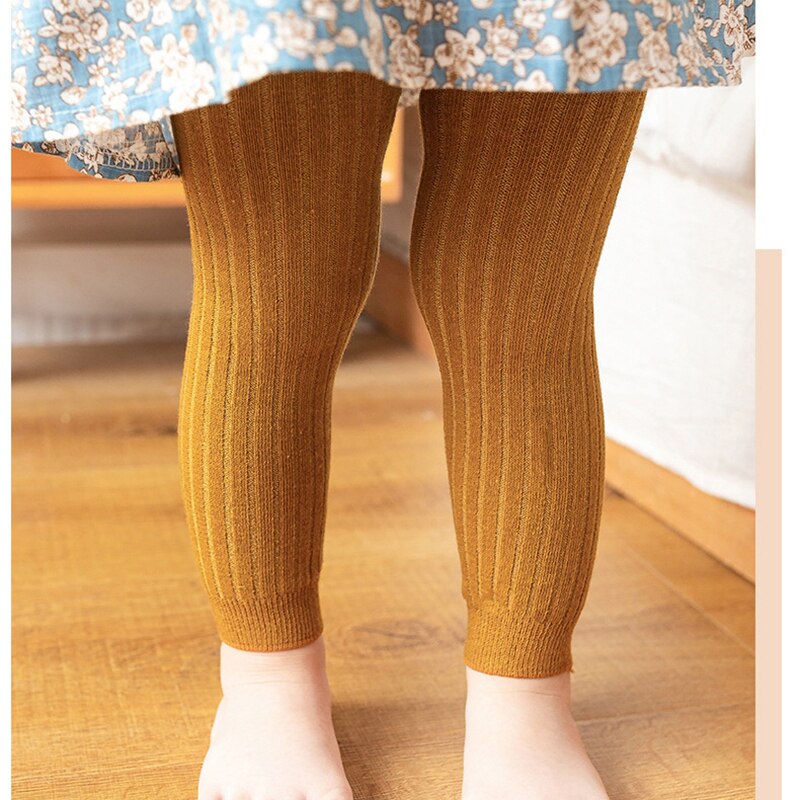 -☺︎ ベビー キッズ リブ レギンスパンツ ユニセックス - mamahalo shop - ベビー用靴下・タイツ -  べビー服 - 子供服 - 男の子 - 女の子