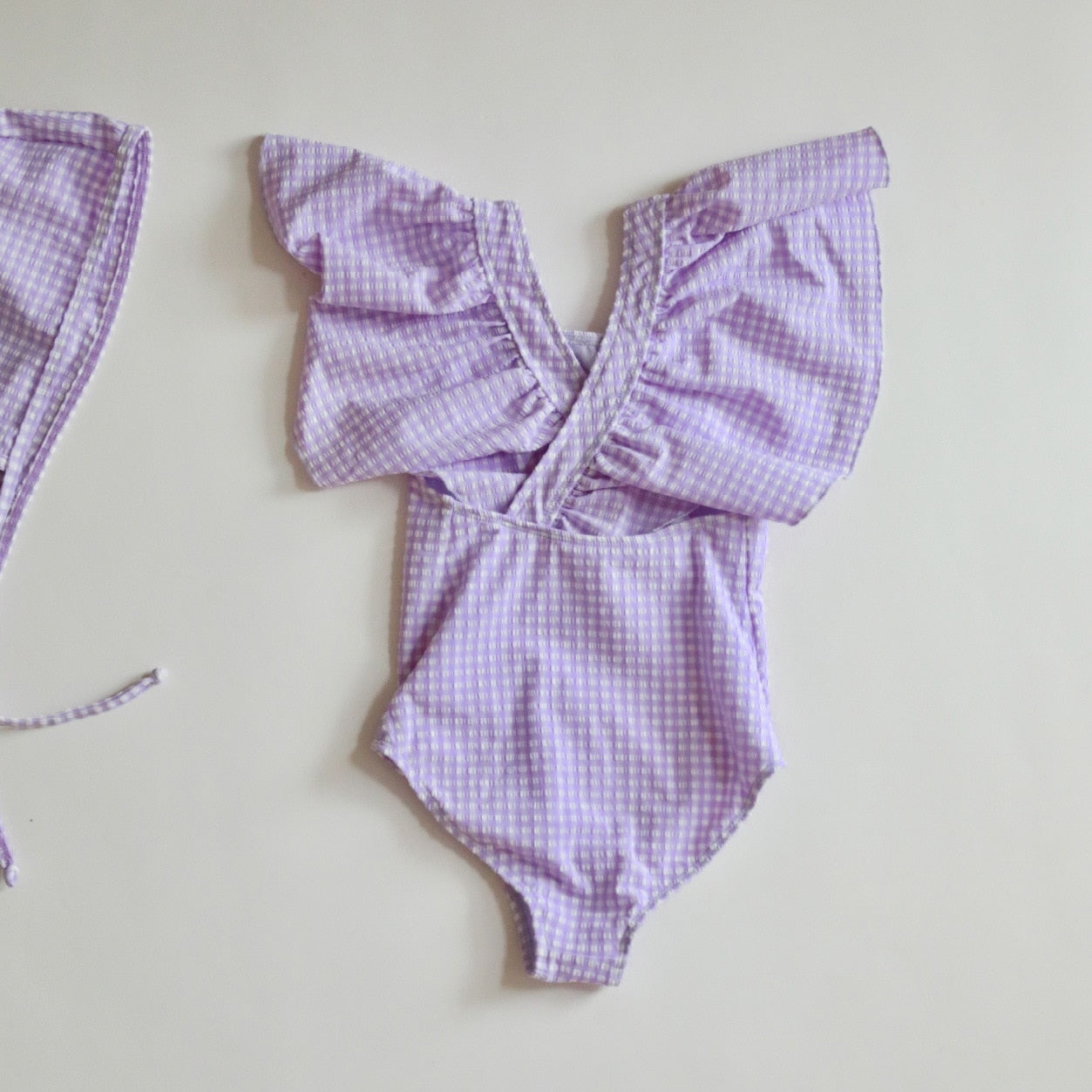 -キッズ 水着 チェック バニー うさぎ 半袖 ノースリーブ ワンピース ビキニ セパレートラッシュガード スイムウェア 6スタイル ガールズ【mh0002220】 - mamahalo shop - ベビー用水着 -  べビー服 - 子供服 - 男の子 - 女の子